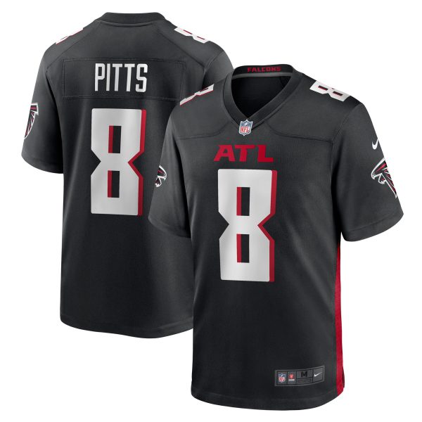 Atlanta Falcons Black Game Jersey - All Stitched - Image 6
