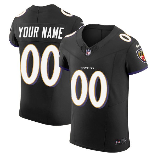 Ravens Vapor Elite Custom Jersey - All Stitched - Image 2