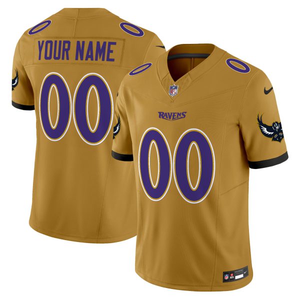 Ravens Special Vapor Limited Custom Jersey V2 - All Stitched - Image 4