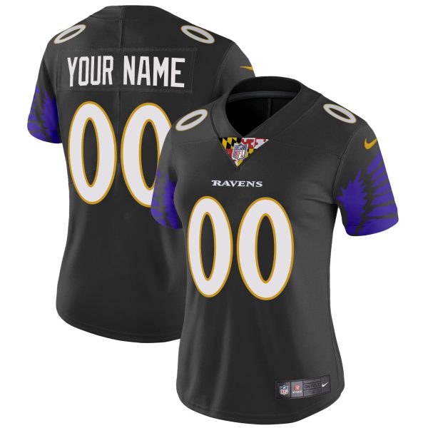 Ravens Special Vapor Limited Custom Jersey - All Stitched - Image 7