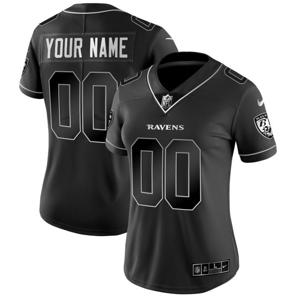 Ravens Vapor Gold Custom Name and Number - All Stitched - Image 13