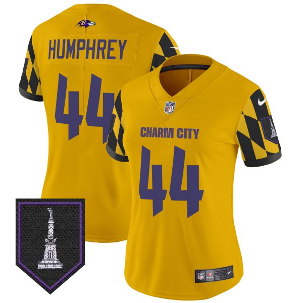 Women's Ravens City Edition Patch Vapor Limited Jersey - All Stitched - Image 32