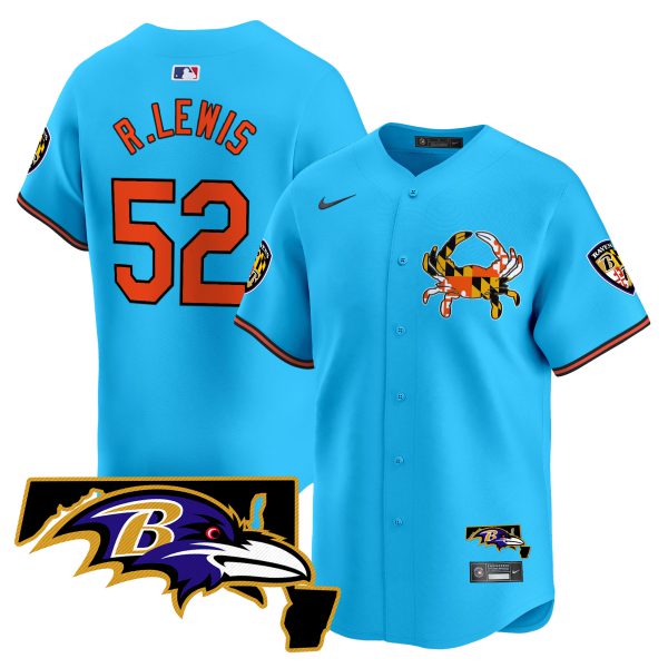 Men's Baltimore Ravens 2024 Vapor Premier Baseball Jersey - All Stitched - Image 38