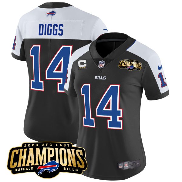 Women's Bills 2023 AFC East Champions Patch Vapor Jersey - All Stitched - Image 3