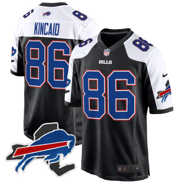 Men's Buffalo Bills New York Patch Game Jersey - All Stitched - Image 6