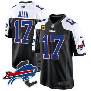 Men's Buffalo Bills New York Patch Game Jersey - All Stitched