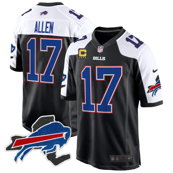 Men's Buffalo Bills New York Patch Game Jersey - All Stitched