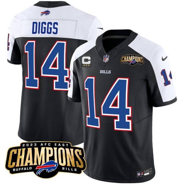 Men's Bills 2023 AFC East Champions Patch Vapor Jersey - All Stitched - Image 3
