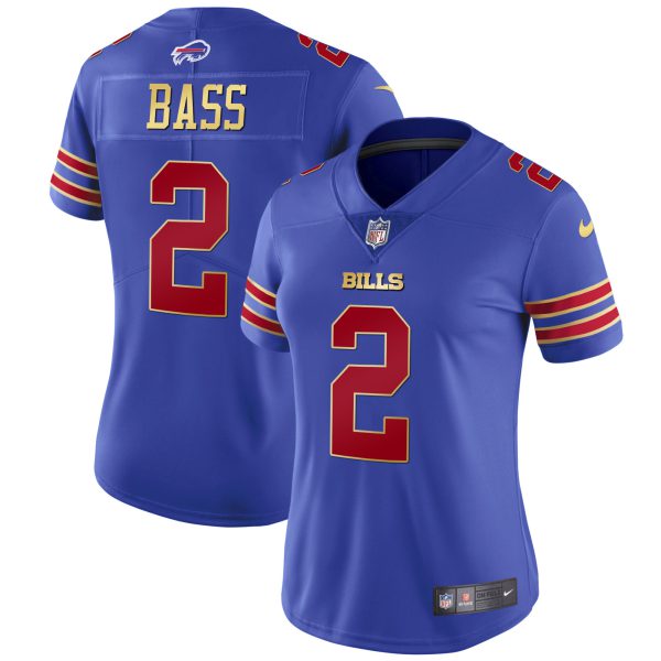Women's Bills Black Red Vapor Jersey - All Stitched - Image 24
