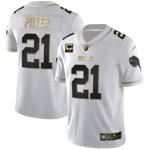 Men's Bills White Gold & Black Gold - All Stitched - Image 6