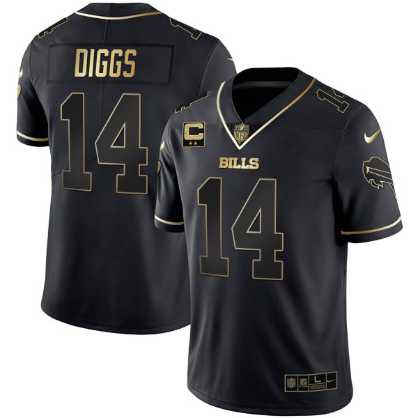 Men's Bills White Gold & Black Gold - All Stitched - Image 10