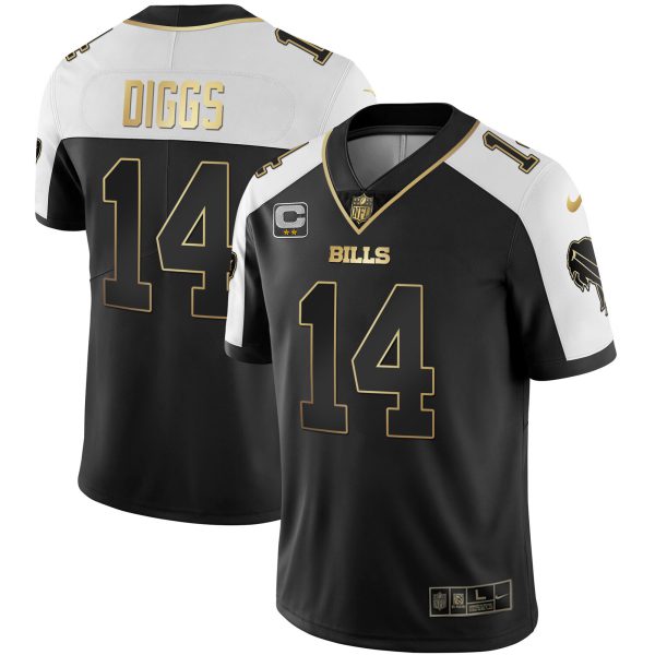 Men's Bills White Gold & Black Gold - All Stitched - Image 26