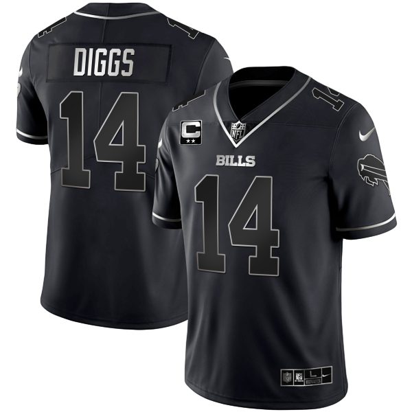 Men's Bills White Gold & Black Gold - All Stitched - Image 34