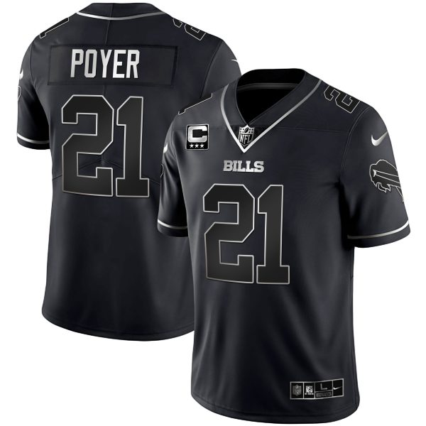 Men's Bills White Gold & Black Gold - All Stitched - Image 38