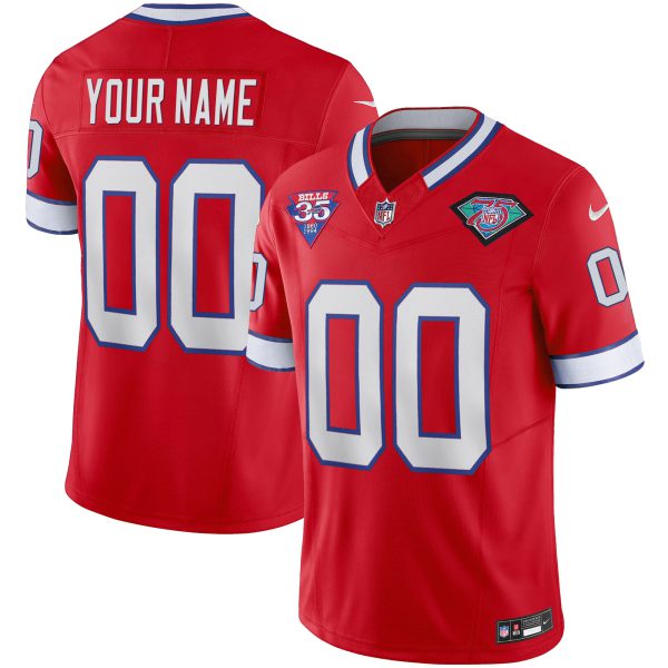 Bills 1994 Throwback Vapor Custom Jersey - All Stitched - Image 5