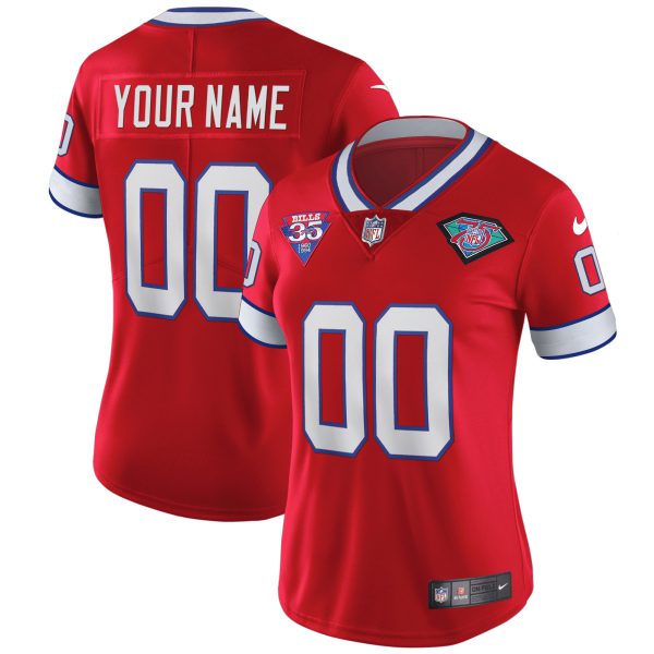 Bills 1994 Throwback Vapor Custom Jersey - All Stitched - Image 6