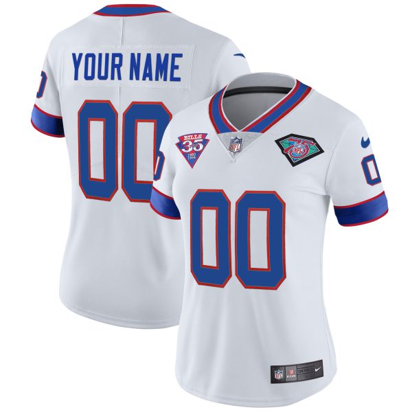 Bills 1994 Throwback Vapor Custom Jersey - All Stitched - Image 8