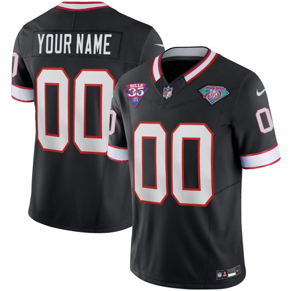 Bills 1994 Throwback Vapor Custom Jersey - All Stitched - Image 9