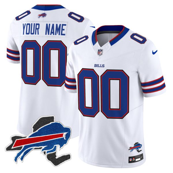 Bills New York Patch Vapor Limited Custom Jersey V3 - All Stitched - Image 5