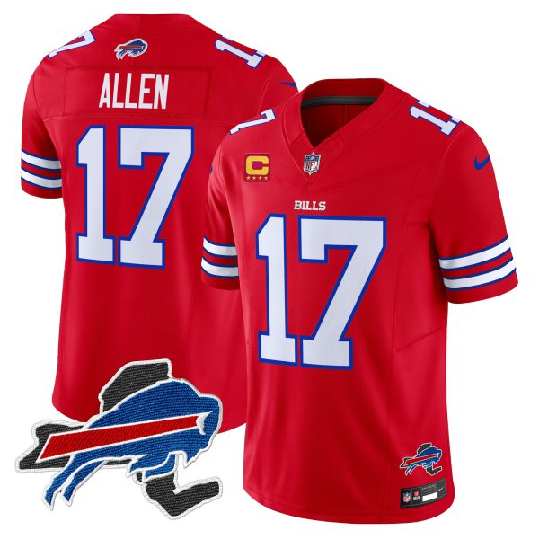 Men's Bills New York Patch Vapor Limited Jersey V3 - All Stitched - Image 22