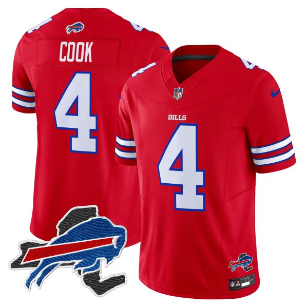 Men's Bills New York Patch Vapor Limited Jersey V3 - All Stitched - Image 23