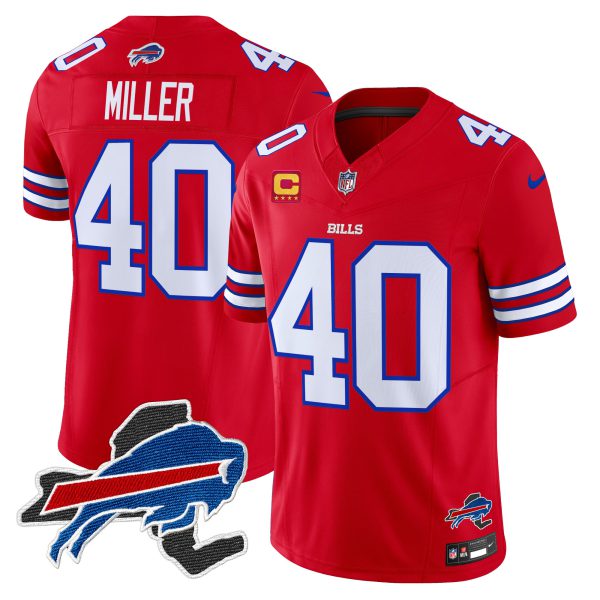 Men's Bills New York Patch Vapor Limited Jersey V3 - All Stitched - Image 25