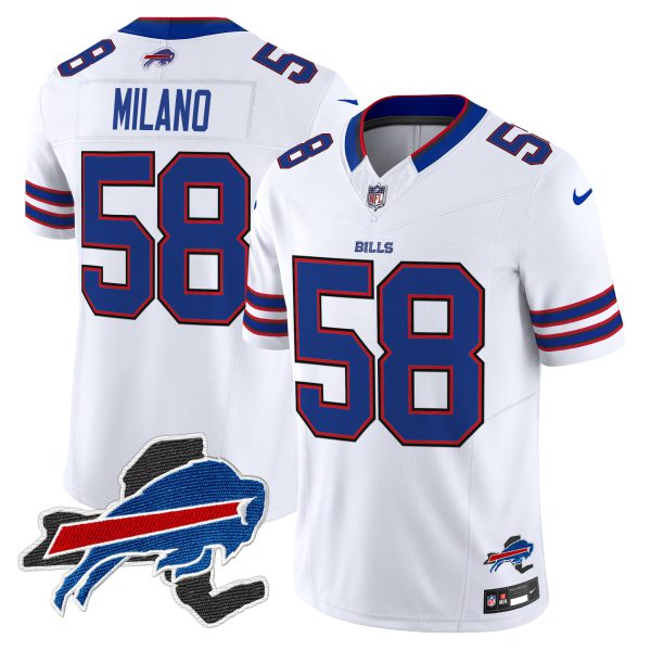 Men's Bills New York Patch Vapor Limited Jersey V3 - All Stitched - Image 33