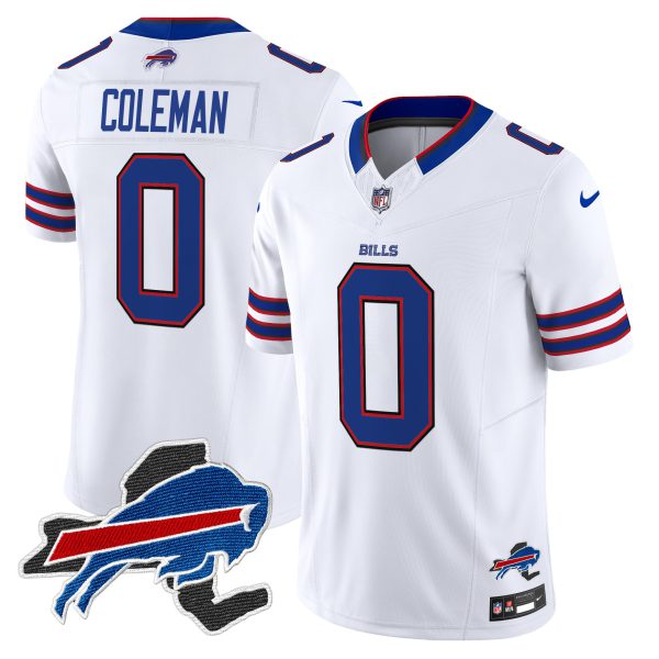 Men's Bills New York Patch Vapor Limited Jersey V3 - All Stitched - Image 35