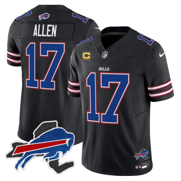 Men's Bills New York Patch Vapor Limited Jersey V3 - All Stitched - Image 36