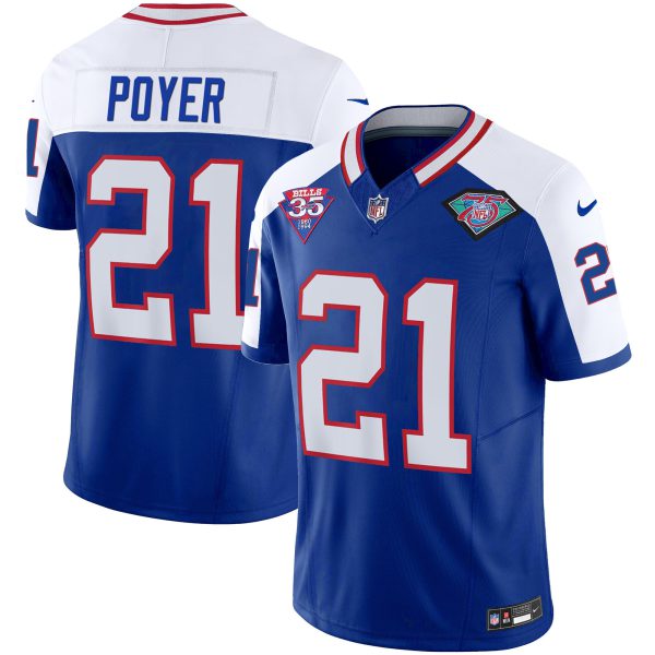 Youth's Bills 1994 Throwback Vapor Jersey - All Stitched - Image 6