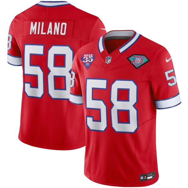 Youth's Bills 1994 Throwback Vapor Jersey - All Stitched - Image 21
