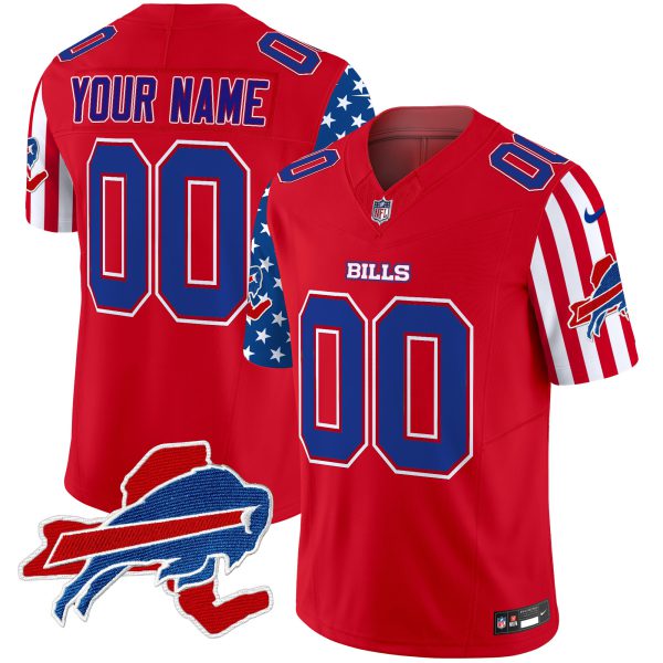 Bills American Style Vapor Limited Custom Jersey - All Stitched - Image 2