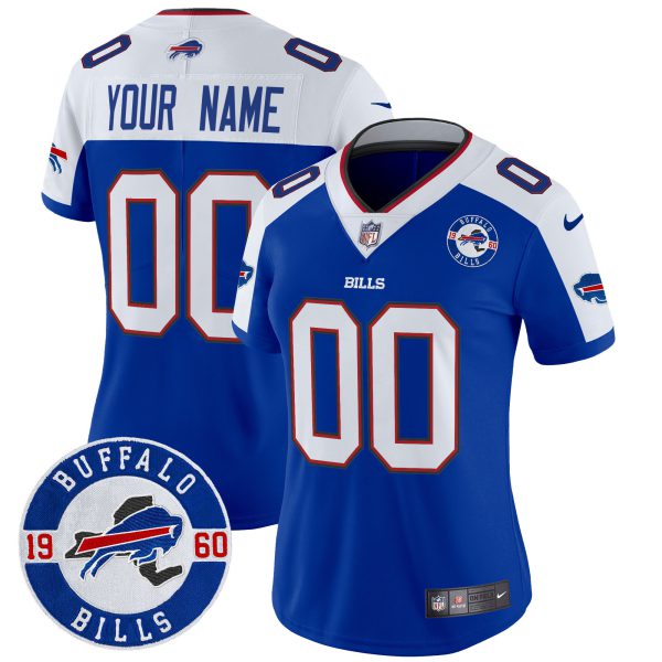 Buffalo Bills 2024 Vapor Limited Custom Jersey - Est. 1960 Patch - All Stitched - Image 8