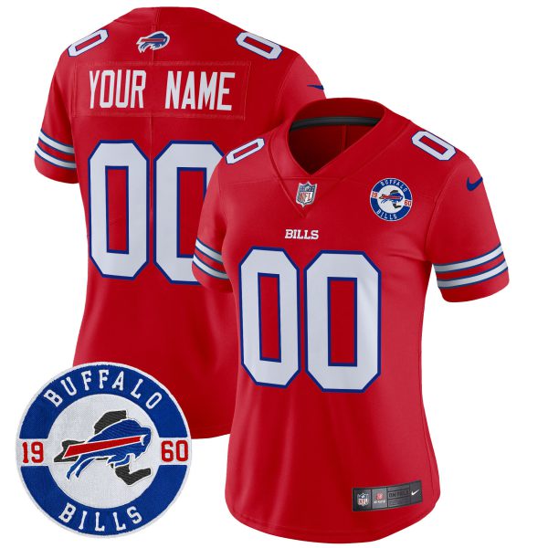Buffalo Bills 2024 Vapor Limited Custom Jersey - Est. 1960 Patch - All Stitched - Image 10
