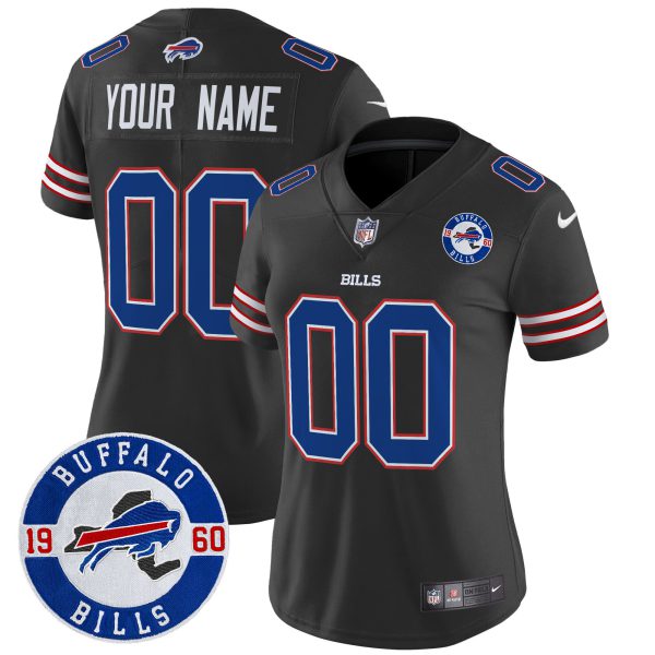 Buffalo Bills 2024 Vapor Limited Custom Jersey - Est. 1960 Patch - All Stitched - Image 12