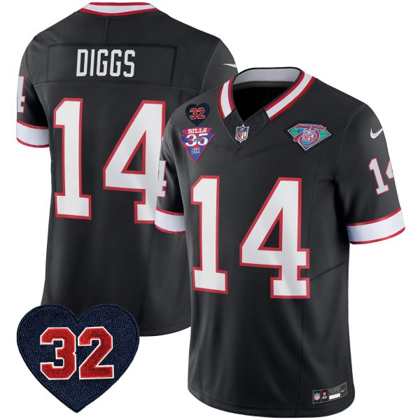 Men's Bills 1994 Throwback O.J. Simpson Patch Vapor Limited Jersey - All Stitched - Image 39