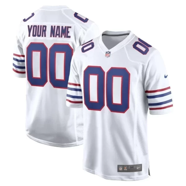 Buffalo Bills Road Game Custom Jersey - All Stitched - Image 2