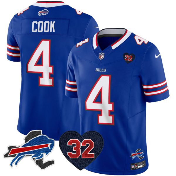 Men's Bills O.J. Simpson Patch Vapor Limited Jersey - All Stitched - Image 17