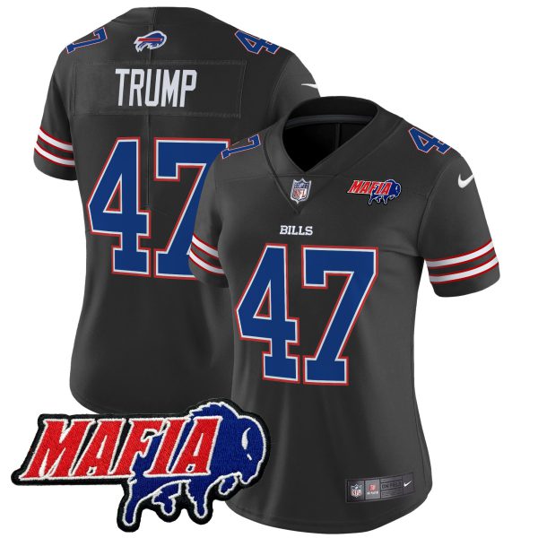 Women's Buffalo Bills 2024 Bills Mafia Patch Vapor Limited Jersey - All Stitched - Image 32