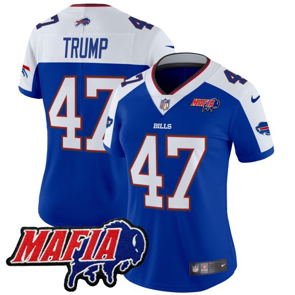 Women's Buffalo Bills 2024 Bills Mafia Patch Vapor Limited Jersey - All Stitched - Image 40
