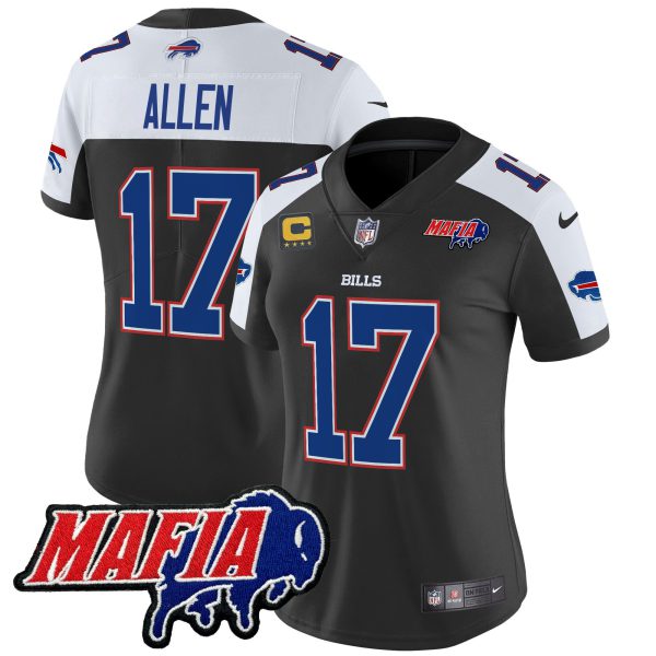 Women's Buffalo Bills 2024 Bills Mafia Patch Vapor Limited Jersey - All Stitched - Image 41
