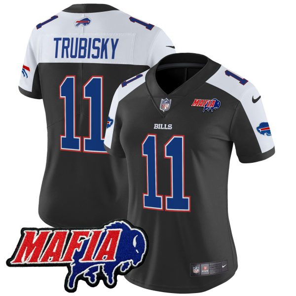 Women's Buffalo Bills 2024 Bills Mafia Patch Vapor Limited Jersey - All Stitched - Image 43