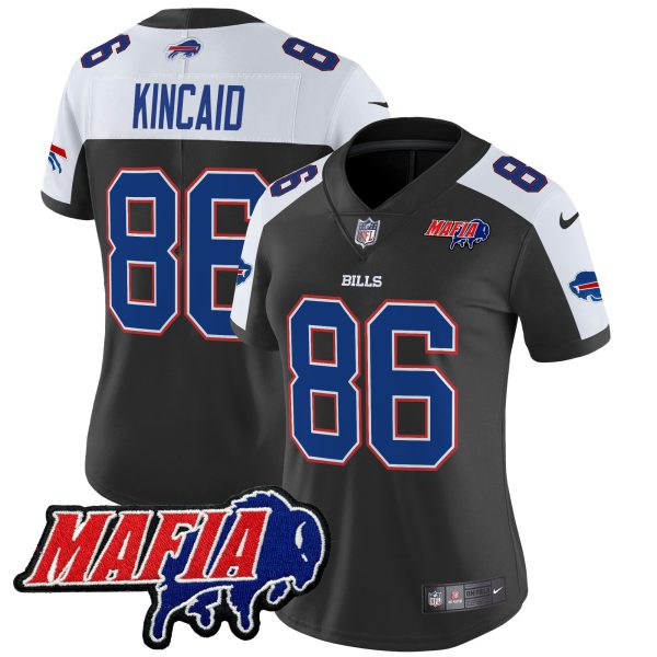 Women's Buffalo Bills 2024 Bills Mafia Patch Vapor Limited Jersey - All Stitched - Image 46