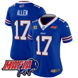 Women's Buffalo Bills 2024 Bills Mafia Patch Vapor Limited Jersey - All Stitched