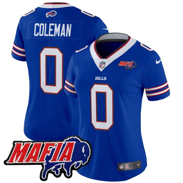 Women's Buffalo Bills 2024 Bills Mafia Patch Vapor Limited Jersey - All Stitched - Image 7