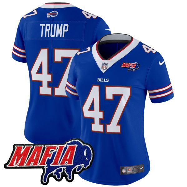 Women's Buffalo Bills 2024 Bills Mafia Patch Vapor Limited Jersey - All Stitched - Image 8