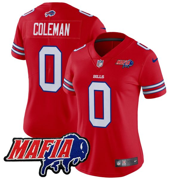 Women's Buffalo Bills 2024 Bills Mafia Patch Vapor Limited Jersey - All Stitched - Image 15