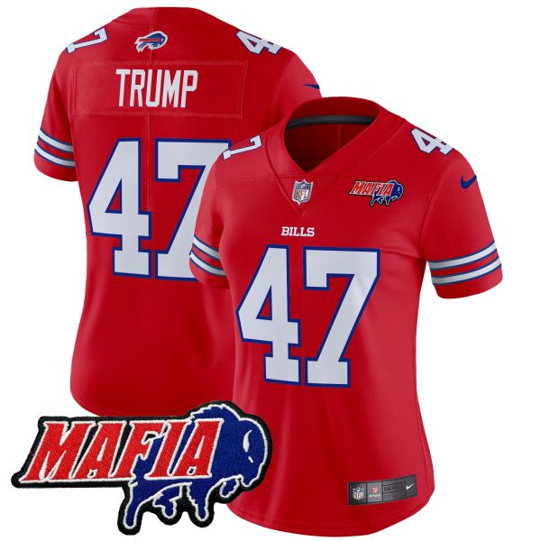 Women's Buffalo Bills 2024 Bills Mafia Patch Vapor Limited Jersey - All Stitched - Image 16