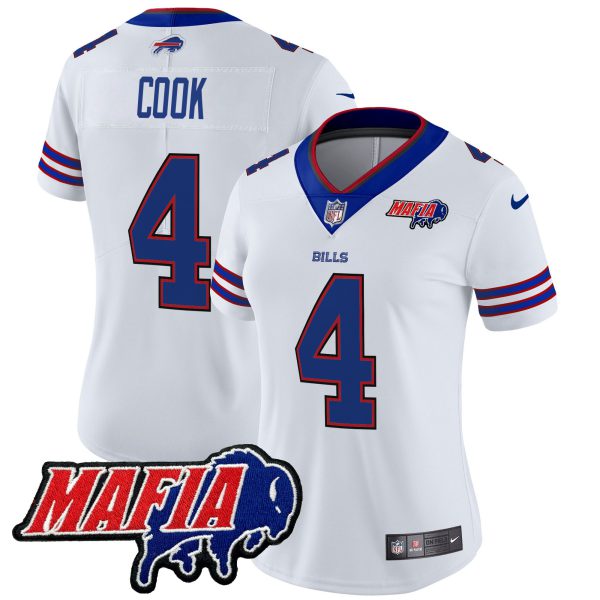 Women's Buffalo Bills 2024 Bills Mafia Patch Vapor Limited Jersey - All Stitched - Image 18