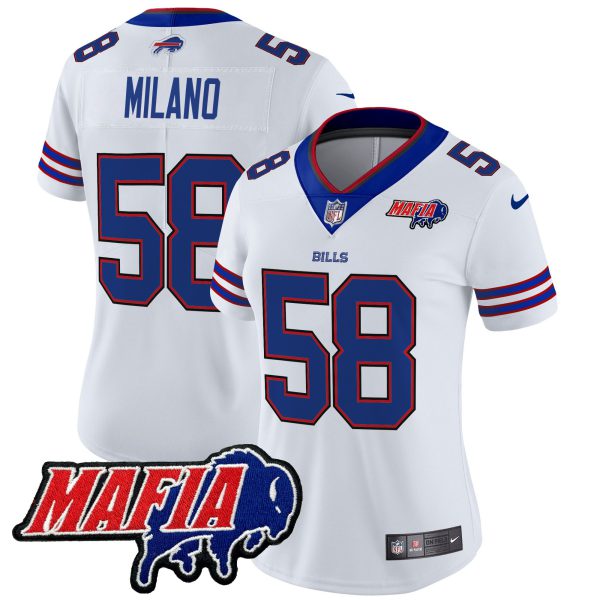 Women's Buffalo Bills 2024 Bills Mafia Patch Vapor Limited Jersey - All Stitched - Image 21